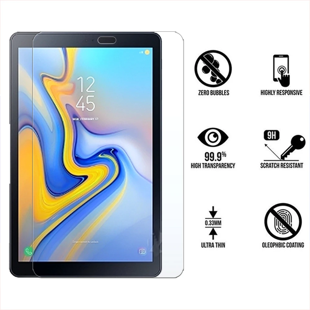 Закаленное стекло для samsung tab a2 10 1 2018 t590 дюйма Защитное экрана samsug galax a8.0 t387