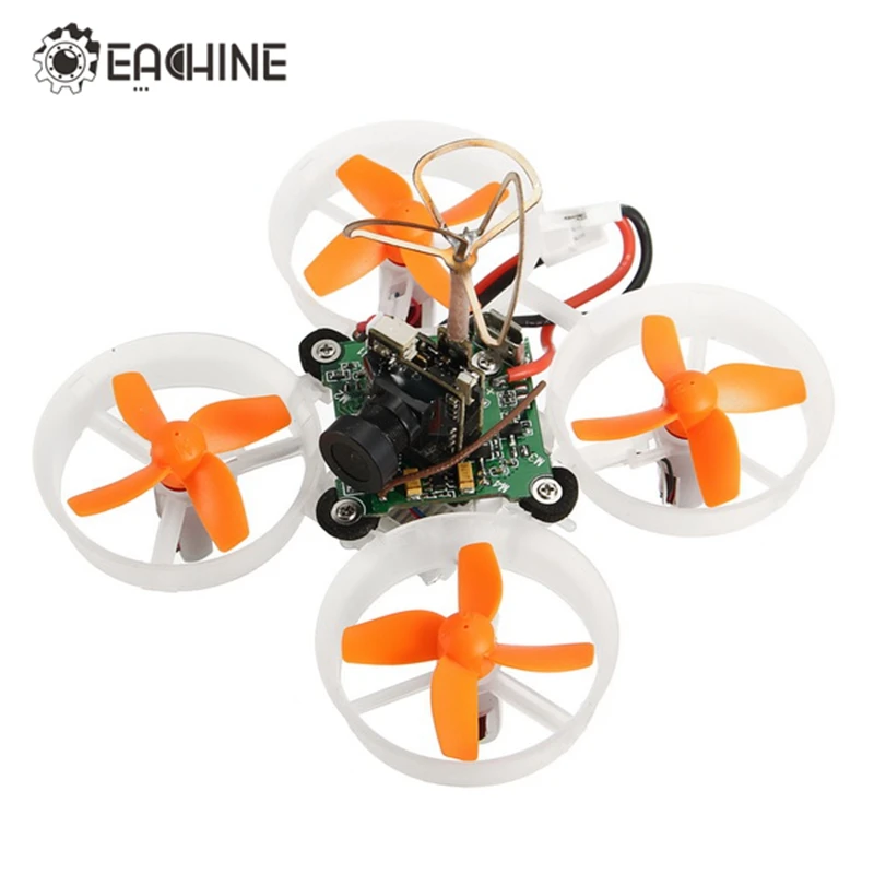 Eachine E010S 65 мм микро FPV гоночный Квадрокоптер Дрон ж/800TVL CMOS на основе F3 щетка Контроллер полета для DSM/FLYSKY/Frsky BNF