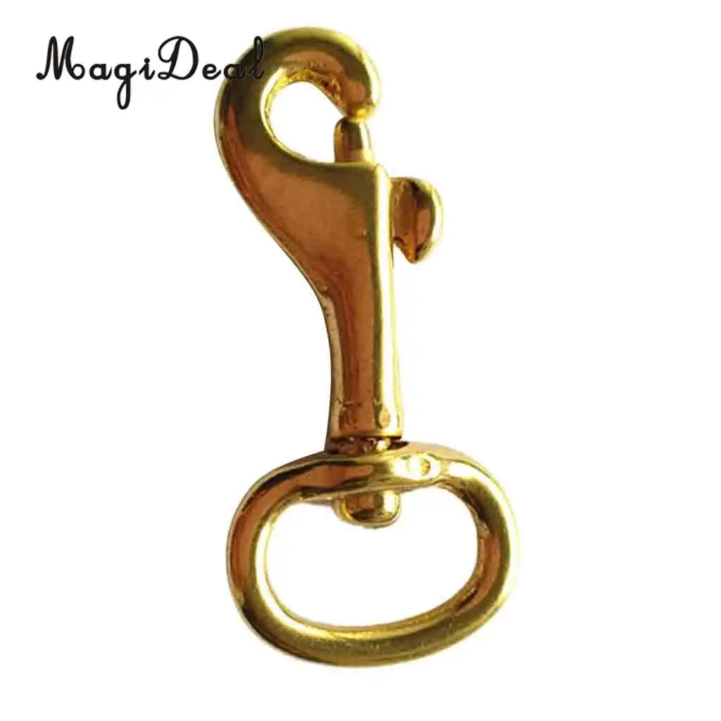 MagiDeal 2 шт. 2/3 ''x 1 3/4'' Твердый латунный Рым болт с поворотной проушиной
