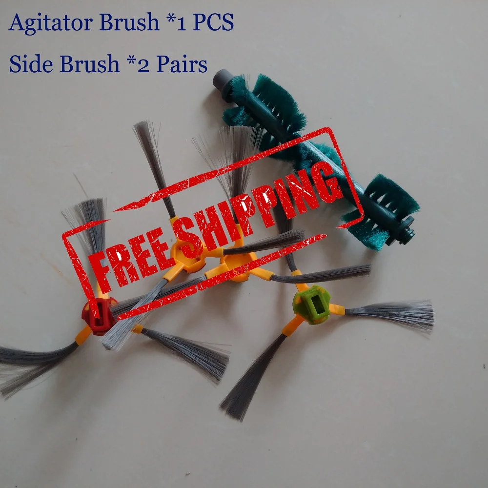 

1pcs main brush Agitator Brush Side brush *2 for Ecovacs Deebot D63 D65 D66 D68 D77 D79 Vacuum cleaners
