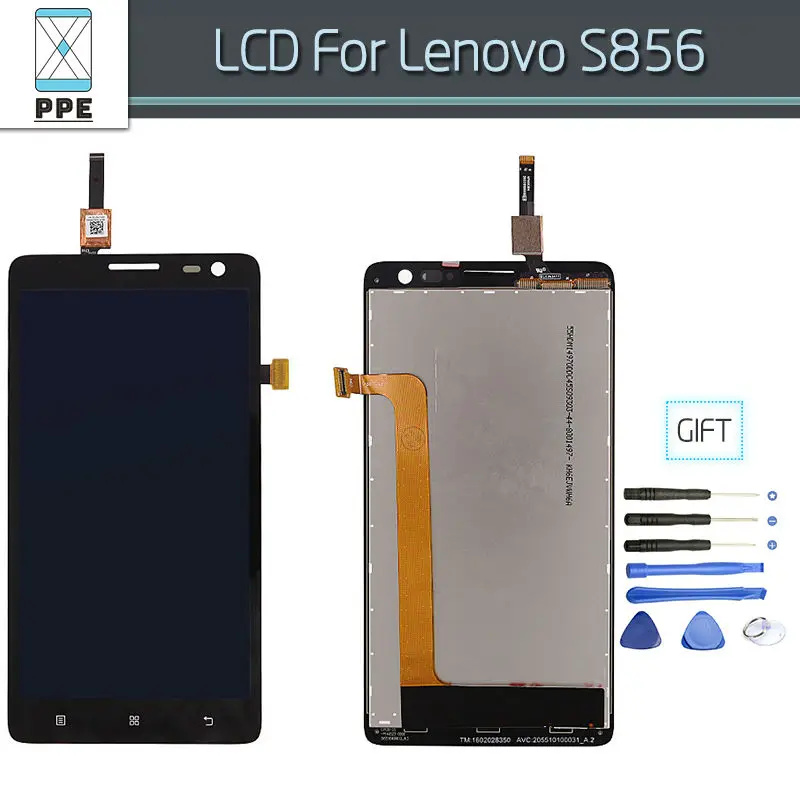 

Mobile Phone LCD For Lenovo S810t S860E S856 BA411 T18 0.4 LCD Display Touch Screen Digitizer Pantalla Replacement Assembly