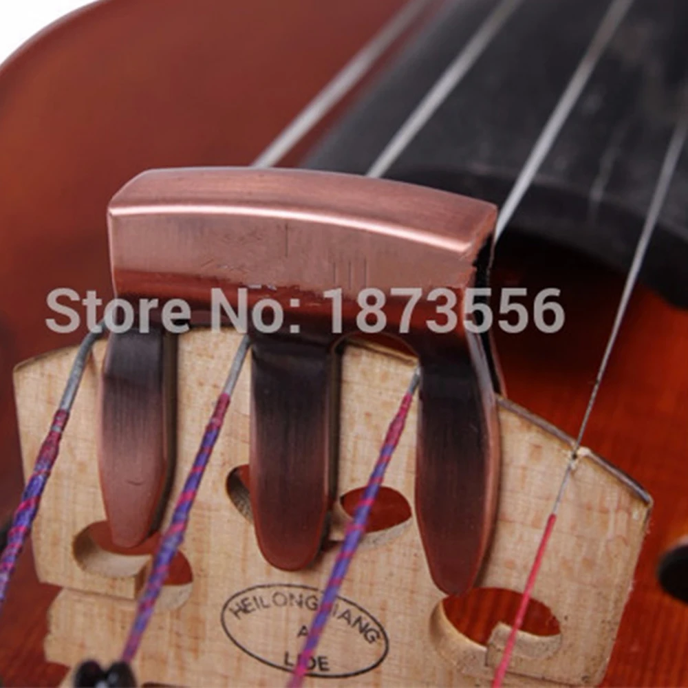 

Metal Violin Mute Sordine 3 Prong for Practice Violin at Bedroomwith Reducing Volume