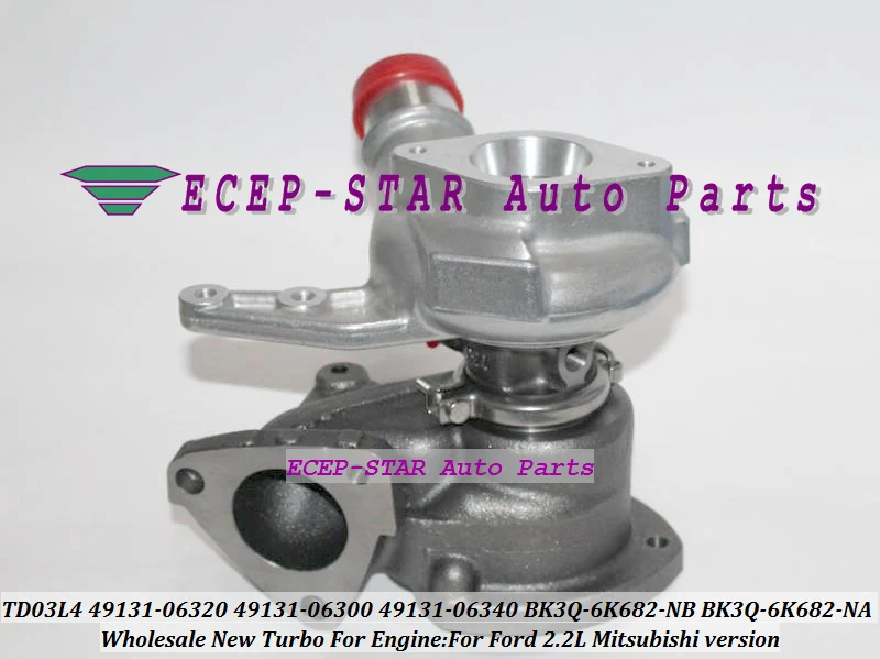 TURBO TD03L4 49131-06320 49131-06300 49131-06340 49131 06320 BK3Q-6K682-NB BK3Q6K682NB BK3Q-6K682-NA Turbocharger For Ford 2.2L (1)