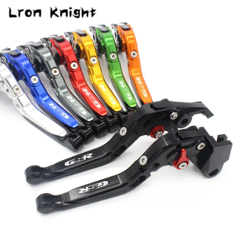 

LOGO GSR For SUZUKI GSR600 GSR 600 06-11 GSR750 GSR 750 11-16 GSR400 08-12 Motorycle Folding Extendable Brake Clutch Levers