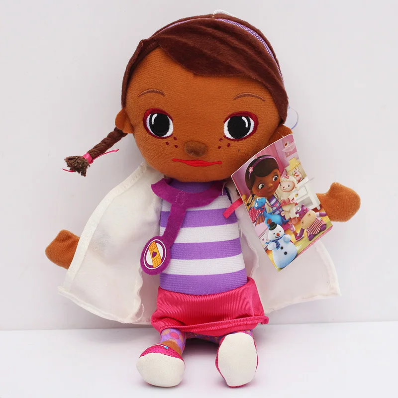 Doc Mcstuffins Клиника плюшевые игрушки Donny McStuffins Stuffy Lambie Hallie животные мягкие куклы дети Brinquedo подарки на день рождения - Цвет: Doc Mcstuffins