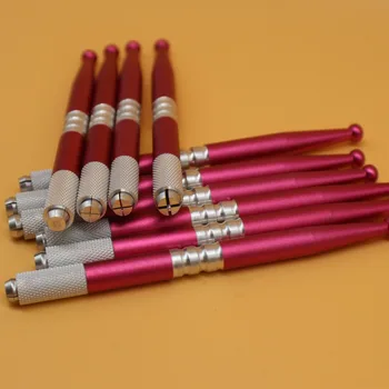 

10 Pcs Professional Manual eyebrow tattoo pen Permanent Makeup Eyebrow Microneedling pen Tattoo 3D Eyebrow embroidery