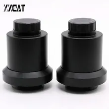 1X Microscope Phototube C-Mount C Mount CCD & CMOS Coupler Cmount Camera Adapter for Leica HC DM Trinocular Stereo Microscope