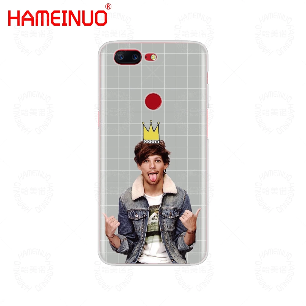 HAMEINUO One Direction 1d Louis Tomlinson cover phone case for Oneplus one plus 5T 5 3 3t 2 X A3000 A5000