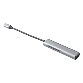 

Ult-Best 5-In-1 Type-C Hub Docking Station Support Hdmi+Sd/Tf Card Reader Adapter Aluminum Alloy Multi-Functional Usb-C Conver