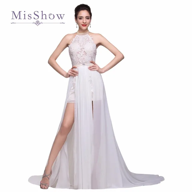 Aliexpress.com : Buy Sexy Backless White Beach Wedding Dresses 2017 Halter High Low Wedding Aliexpress.com : Buy Sexy Backless White Beach Wedding Dresses 2017 Halter High Low Wedding