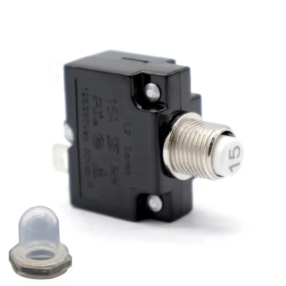 Thermal Switch Circuit Breaker Overload Protector 5A 6A 8A 10A 15A 20A Overload Switch Protector Fuse I447622528 - View #12