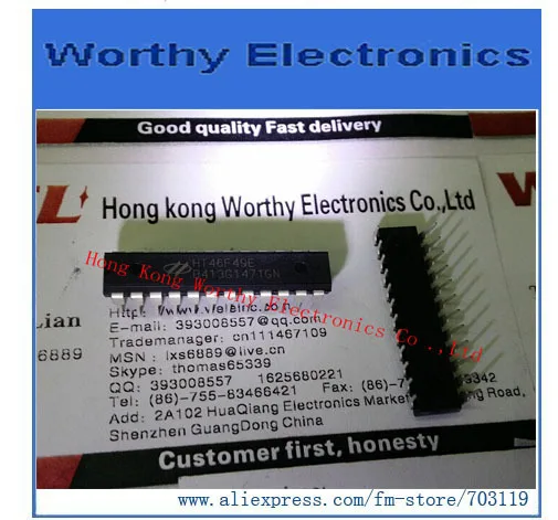 

Бесплатная Доставка 10 шт./лот ht46f49e ht46f49 46f49 dip24