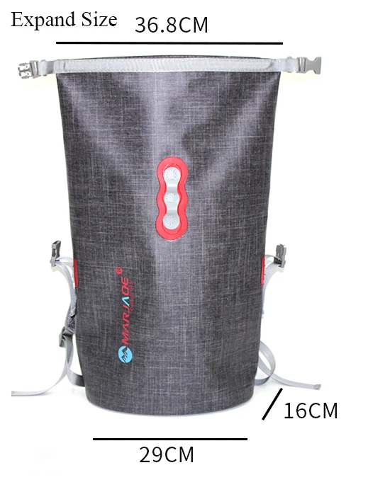 16L легкий Водонепроницаемый рюкзак для плавания, сумка для походов на открытом воздухе, треккинга, океана, сухая сумка, непромокаемые рюкзаки, сумки