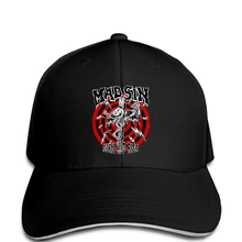 Забавная бейсболка Mad Sin band cap для мужчин
