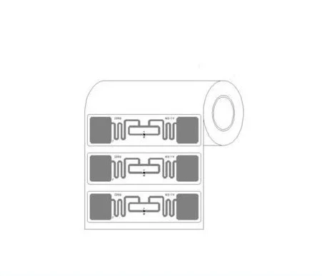 Дешевые инопланетяне 9662 инкрустация rfid цена UHF бумажные этикетки с rfid стикер бирка Alien H3 инкрустация длинный Диапазон 10 метров 9662 антенна инкрустация 72*19 мм