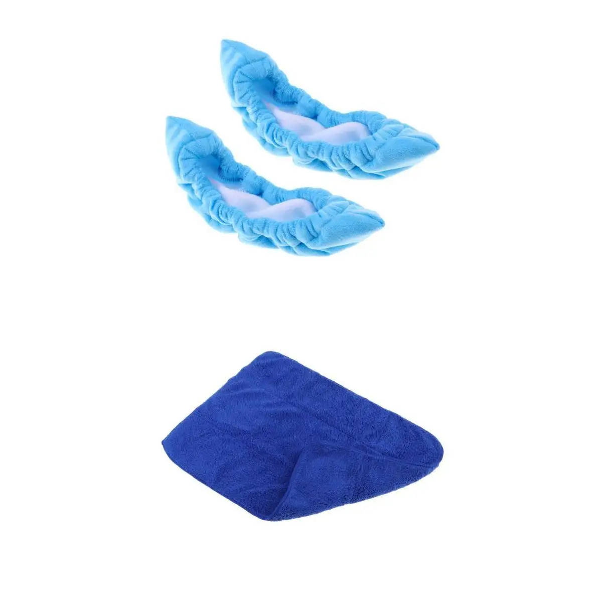 Hockey Skate Guard Soaker Ice Figure Skating Blade Protector & Super Absorbent Cleaning Towel