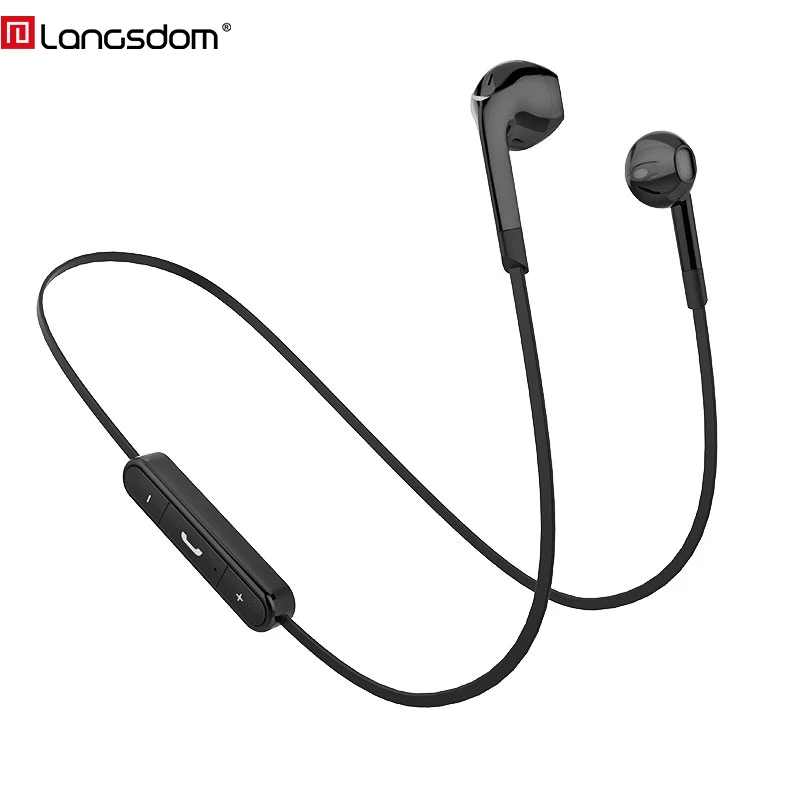 Langsdom BL6 беспроводные наушники Bluetooth наушники спортивные auriculares Bluetooth гарнитура для телефона Половина в уши Bluetooth наушник