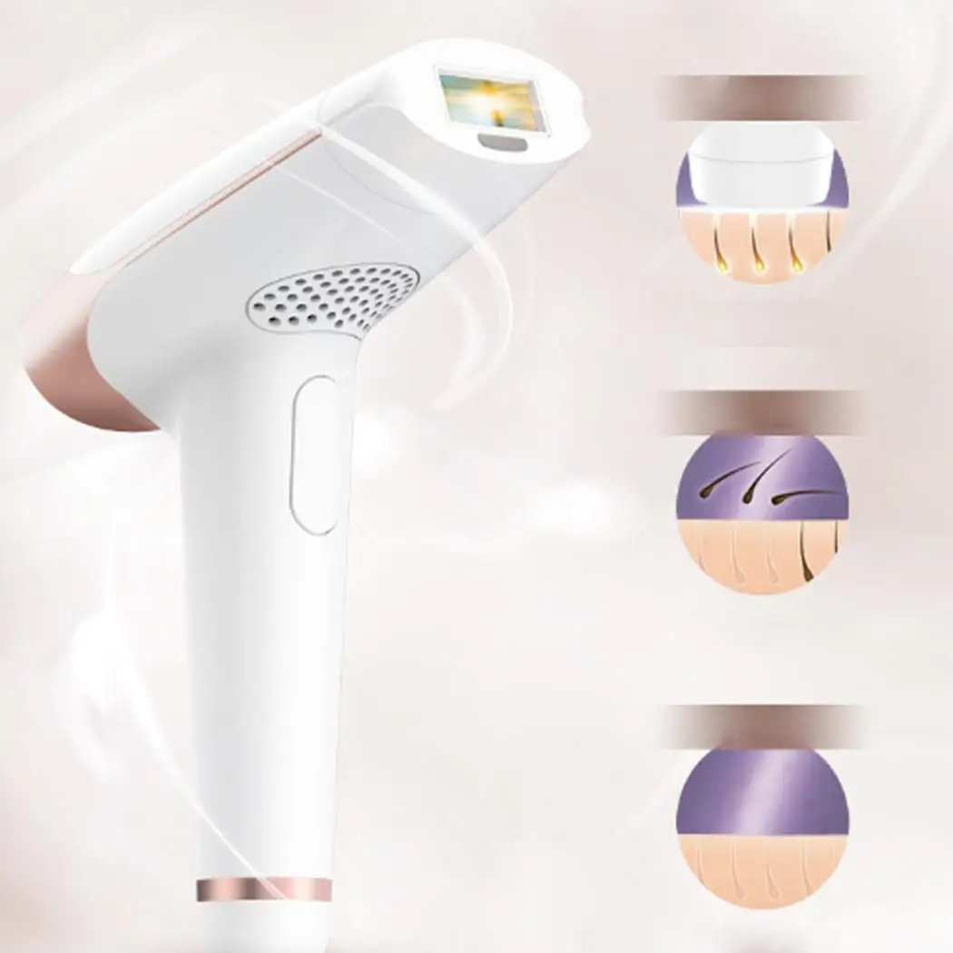 

Household Laser Epilator IPL Pulse Glare Appliances AC110-240V Freezing Point Hair Removal Home Face, Body