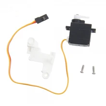 F15724 1Set High Quality Feilun FT009 RC Boat Speedboat Spare Parts Steering Gear Component Servo with Fixed Cover FT009-14