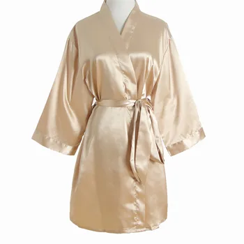 

Solid Bride Wedding Robe Geisha Dressing Bathrobe Gown Home Dress Sexy Nightgown Lady Rayon Kimono Sleepwear Spa Nightwear
