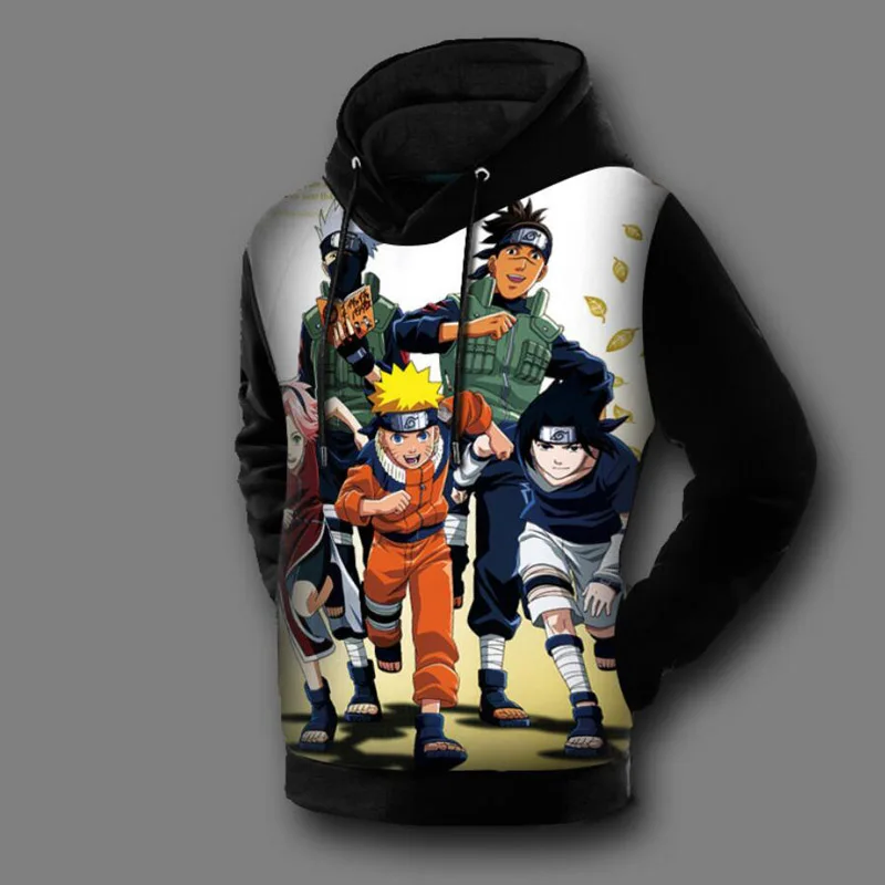 Naruto 3d Hoodies Men Anime Printed Men Women Long Sleeve Hoodie