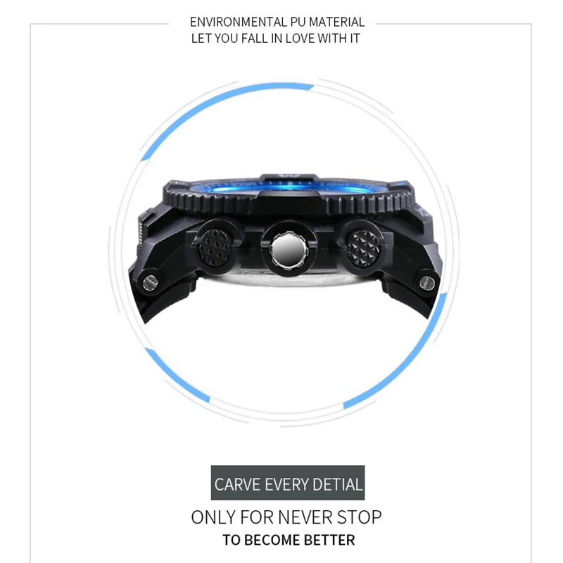 Skup SMAEL Sport zegarek męski zegarek moda Relogio Masculino Sport zegarki kwarcowe 1531 zegar mężczyźni podwójny czas mężczyzna S zegarek odporny na wstrząsy