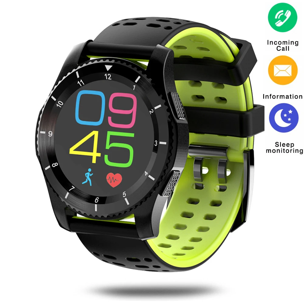 GS8 Smart Watch Waterproof Wristwatch SIM Card Message Remind Blood