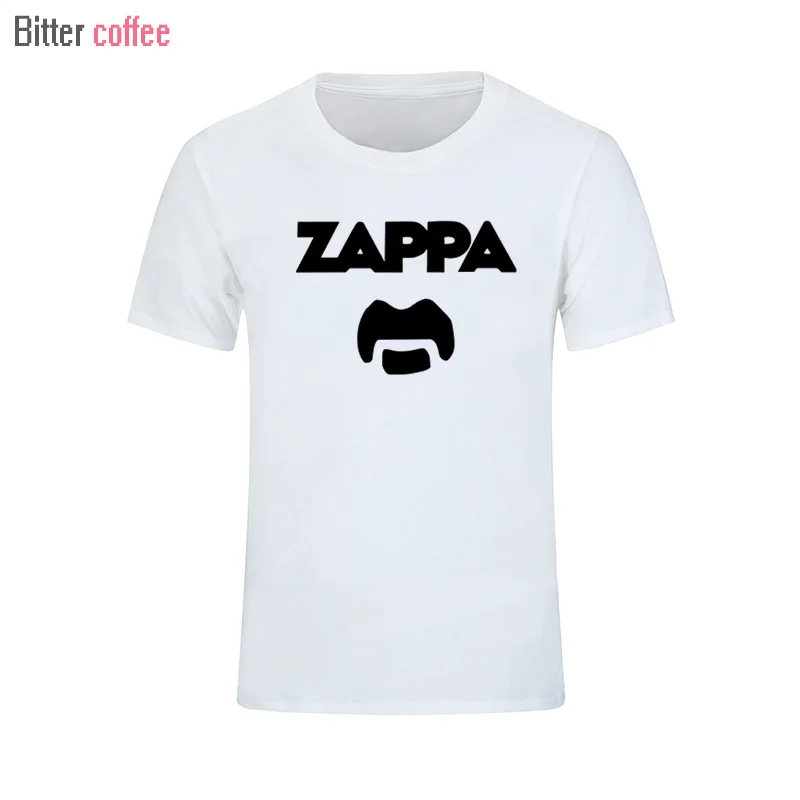 

2019 Summer NEW Fashion Eccentric Rock Icon Frank Zappa Funny Print T-shirts Men Casual Short Sleeve cotton T Shirts