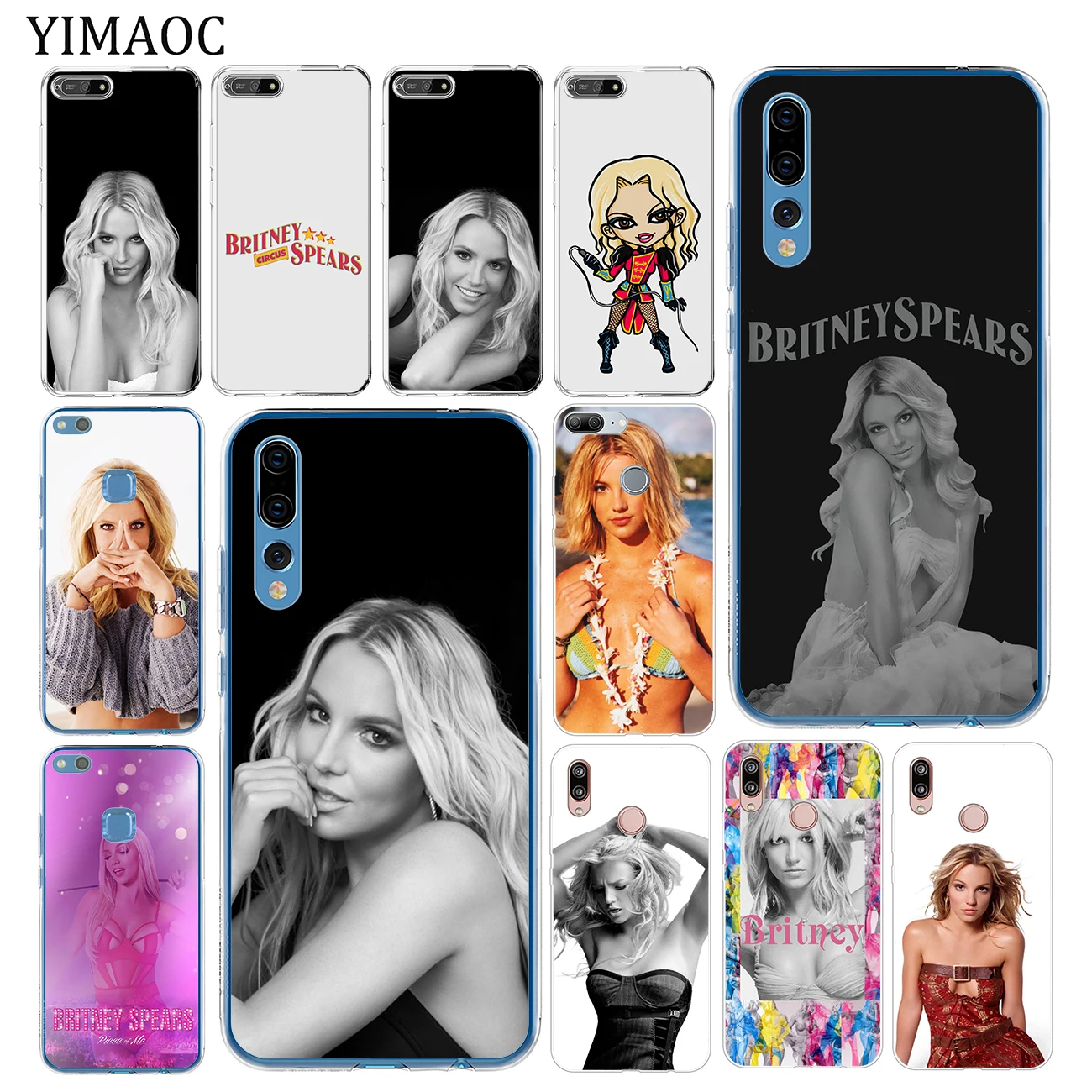 Мягкий силиконовый чехол для телефона YIMAOC Britney Spears из ТПУ Huawei P30 P20 Pro P10 P9 P8 Lite 2016 2017
