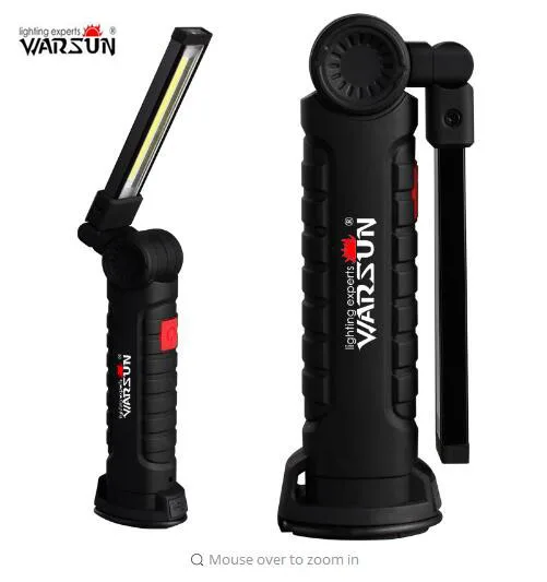 

A powerful laptop with 3,000 lumens of bright spider LED flashlight optical magnetic media work 360 degrees hanging lanterns