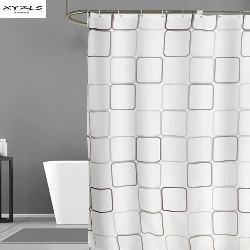 Buy XYZLS Polyester Shower Curtain Waterproof Mildew