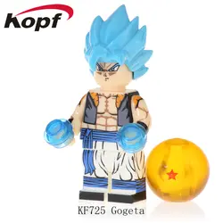 Одна распродажа здания Конструкторы Dragon Ball Z кирпичи Gogeta сын Goku vegeta Vegetto Сын Гохан Модель Цифры для детей игрушечные лошадки KF725