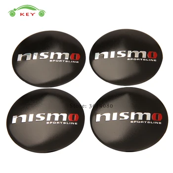 

Car Styling Wheel Center Hub Caps Emblem Badge Stickers for Nismo Logo for Nissan X-Trail xterra Qashqai sylphy tiida skyline