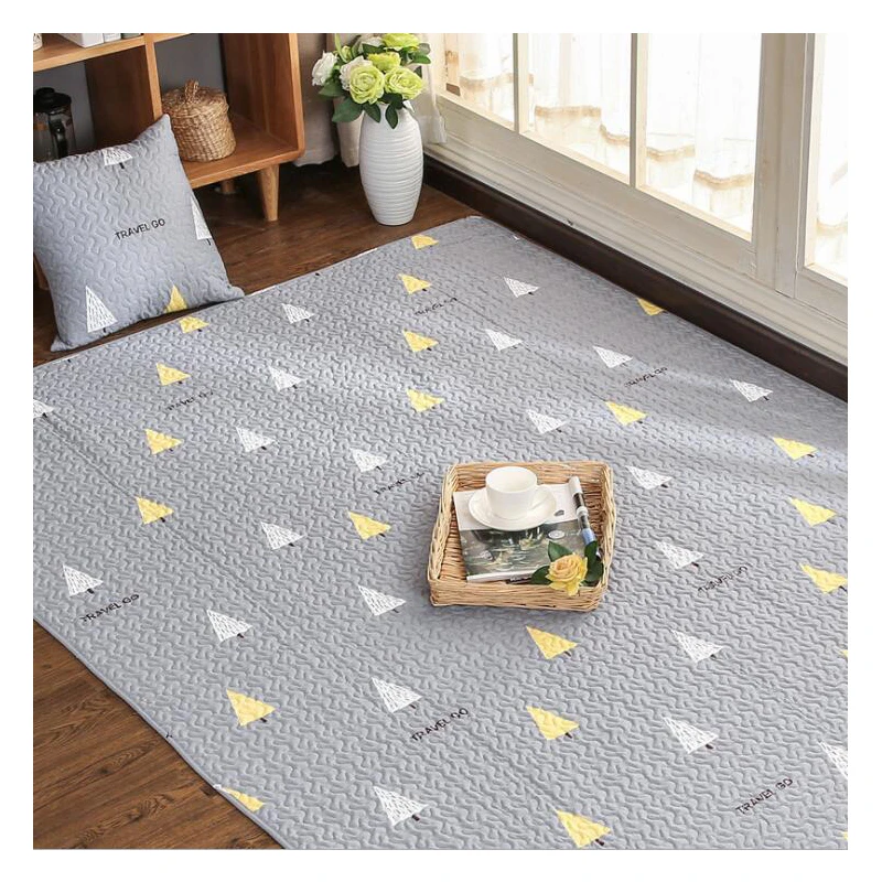 Современный простой ковёр для пола в скандинавском стиле для гостиной, спальни, бытовой Прямоугольный Коврик для дивана
