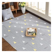 Современный простой ковёр для пола в скандинавском стиле для гостиной, спальни, бытовой Прямоугольный Коврик для дивана