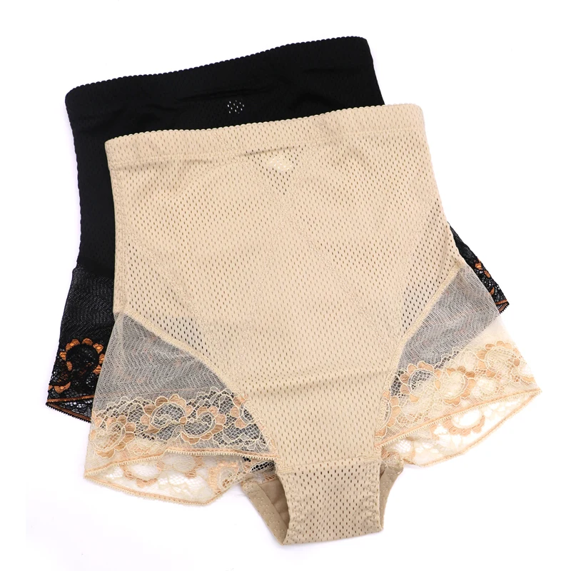 

Hot Body Shaper Postpartum Control Panties Waist Shaper Slimming Bodysuit Women Underwear High Waist Lace Panties Briefs