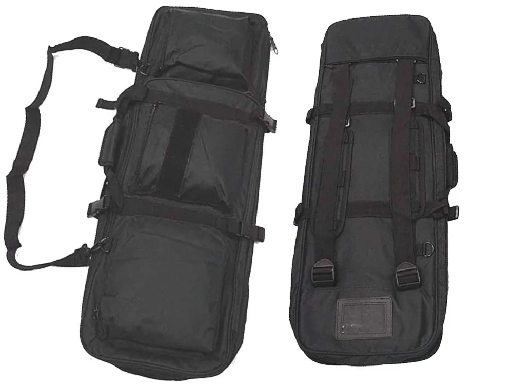 Tactical Rifle Sniper Carrying Case Gun Bag Double Pack Airsoft Hunting ...