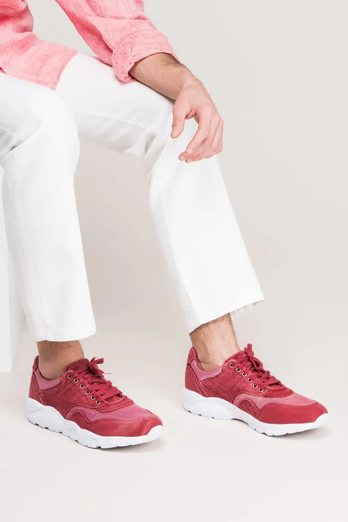 

Pearl Burgundy Men 'S Sneaker 120130002797