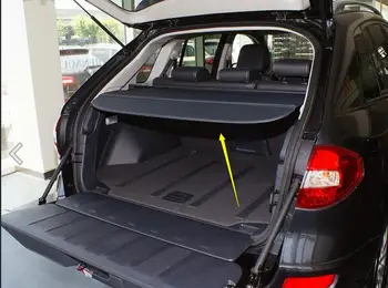 

Car Rear Trunk Security Shield Shade Cargo Cover For Renault Koleos 2009 2010 2011 2012 2013 2014 2015 (Black, beige)
