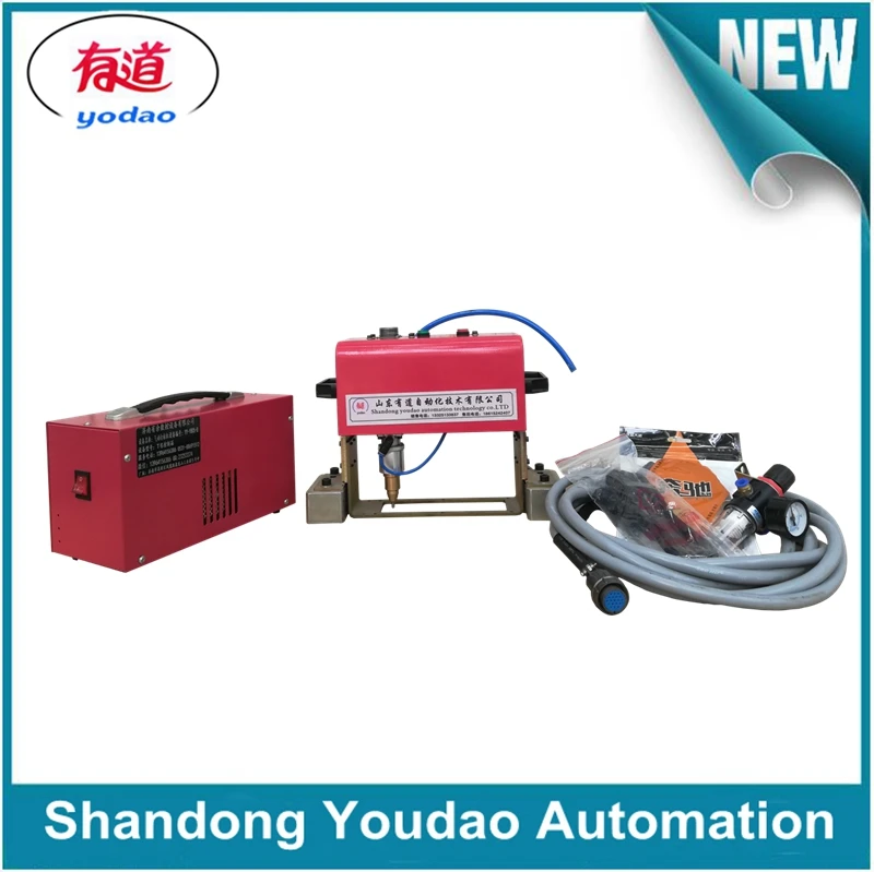 

14040 metal name tag number plate engraver machine Dot matrix metal marking machine