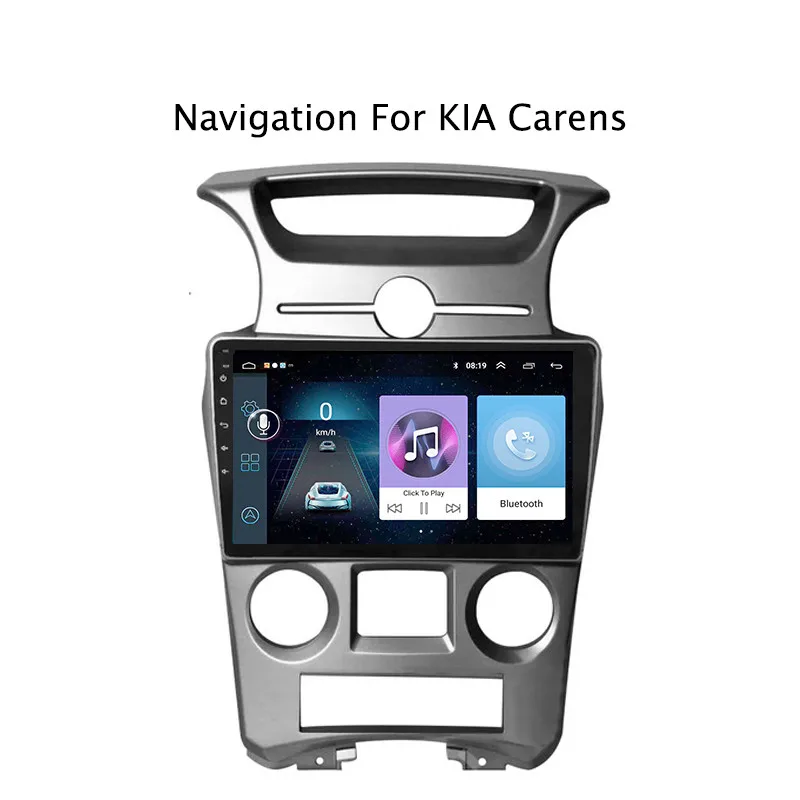 

NaviTopia 9inch Radio Stereo for Kia Carens 2007 2008 2009 2010 2011 AT Android 8.1 Car DVD Multimedia GPS Navigation