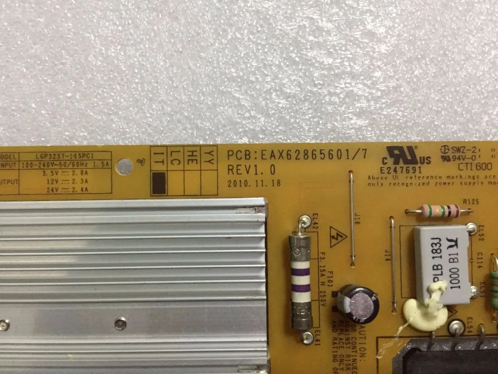 37lv3600 37lv365 pcb eax62865601 lgp3237 11sp novo local original 01