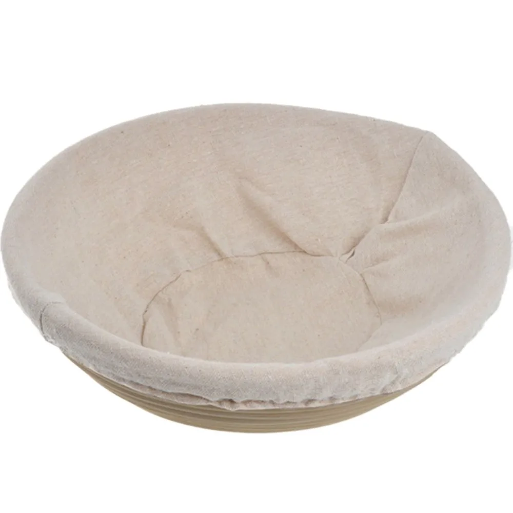 الخوص الخبز التدقيق الغذاء سلة التخزين Banneton Brotform ارتفاع سلة من الخوص بطانة البيضاوي صينية للفاكهة المنزل الروطان المنظم