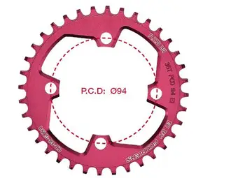 

FOURIERS MTB Mountain Bike Cycling Crankset Bicycle Chainring Crank Chain Wheel Suitable for SRAM GX crank P.C.D94