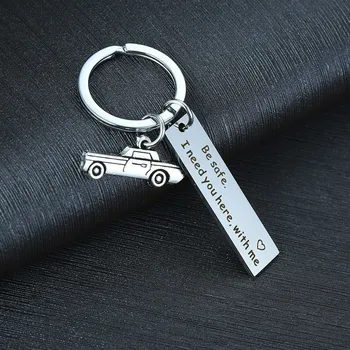 

PERSONALIZED KEYCHAINS GUITAR PICK AND BAR KEYCHAIN STAINLESS STEEL CUSTOM DATE KEY CHAIN