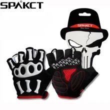 SPAKCT Summer Cycling Gloves Mtb Bicycle Bike Gloves Galf Finger Glove Pad Breathable accessories Skeleton