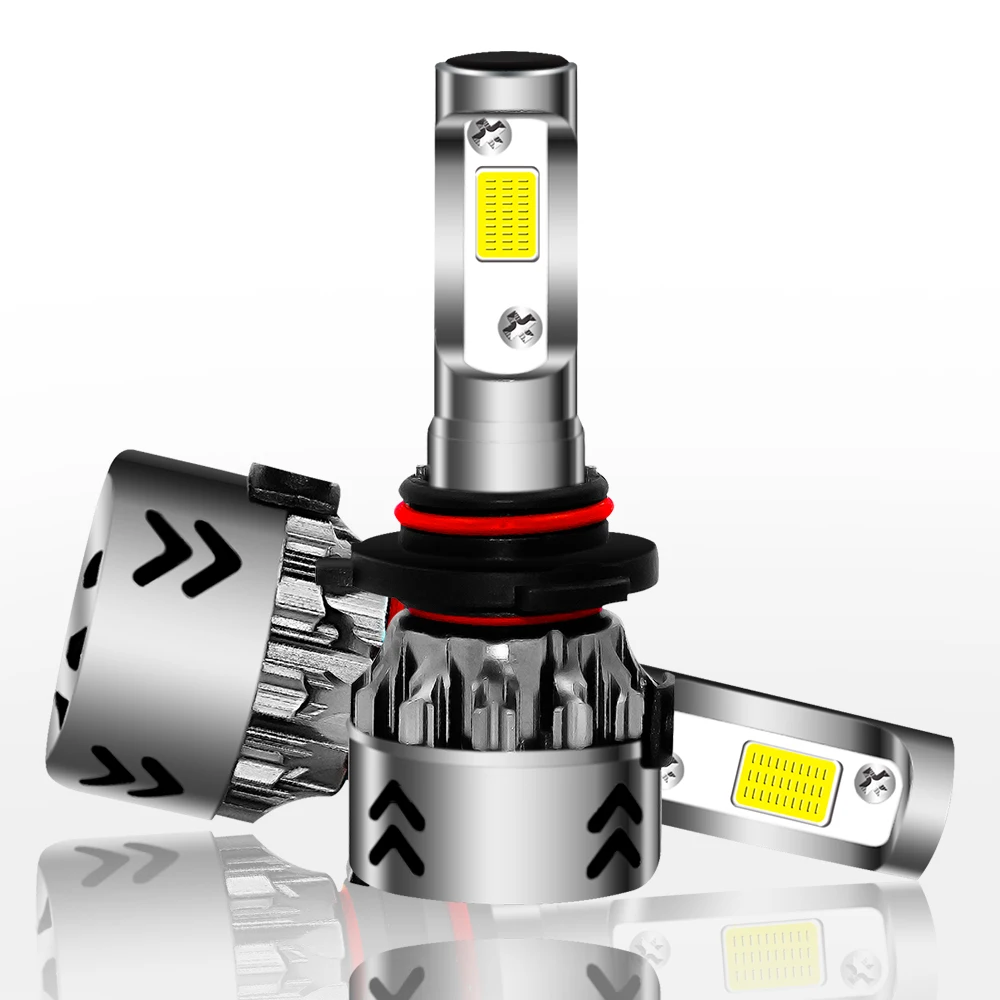 PAMPSEE Mini6 Car LED 9005 80W 8000LM 12V 6000K HB3 Headlights Bulbs Brights Auto Fog Lights Automobile For Honda Toyota | Автомобили и