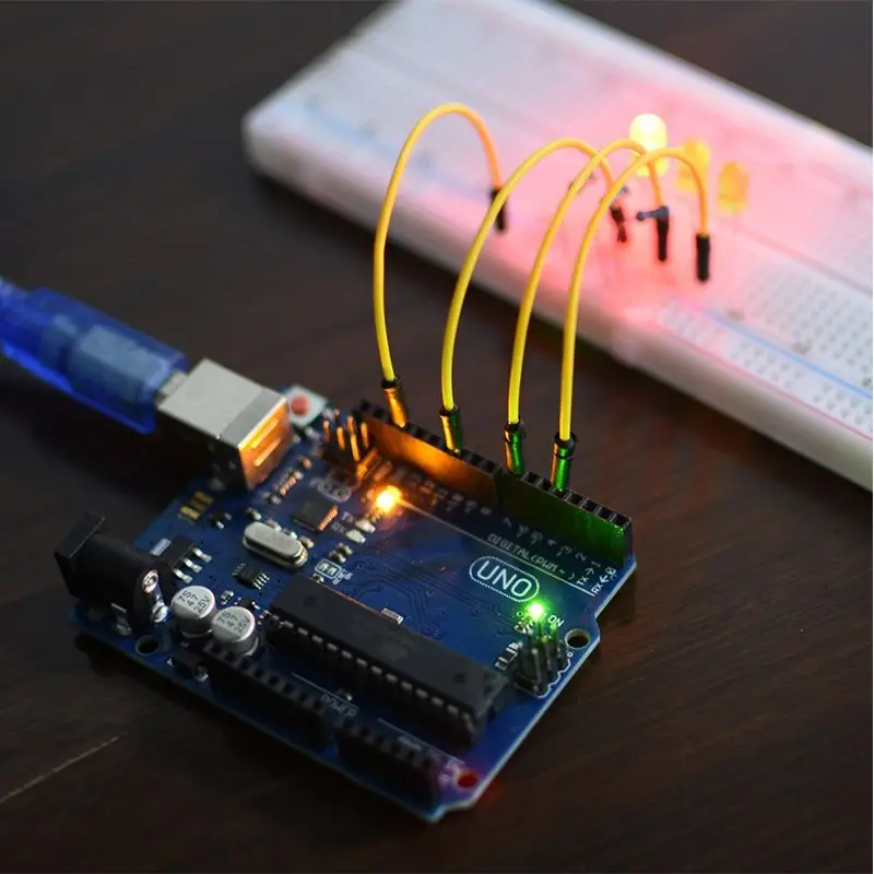 Горячая-для Arduino UNO R3 проект супер стартовый комплект с обучающими приборами для Nano Mini Mega Wifi gsm с экраном Серводвигатель датчики K1