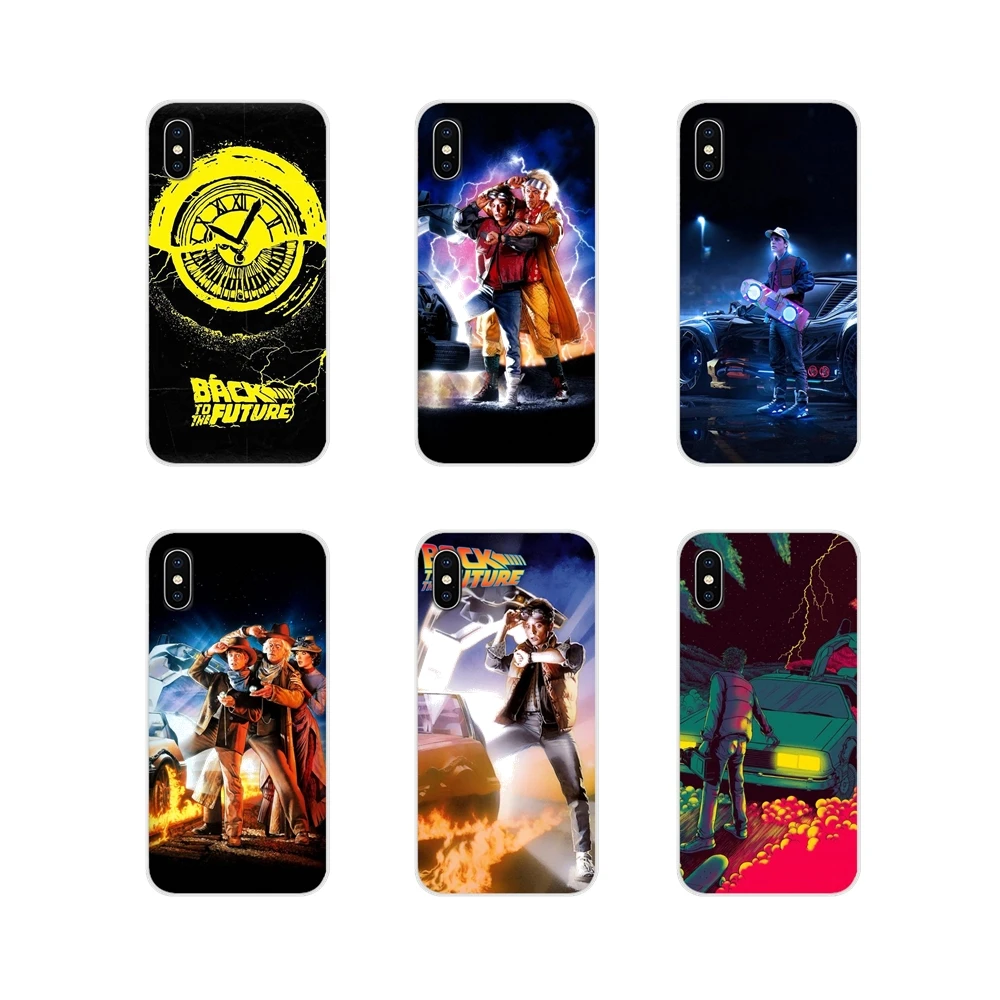

For Xiaomi Redmi 4A S2 Note 3 3S 4 4X 5 Plus 6 7 6A Pro Pocophone F1 Accessories Phone Cases Covers film Back To The Future