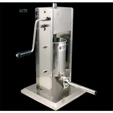 7л Ручной вертикальный наполнитель ручная колбасная машина ветчина машина для производства колбасы все материалы из нержавеющей стали утолщаются